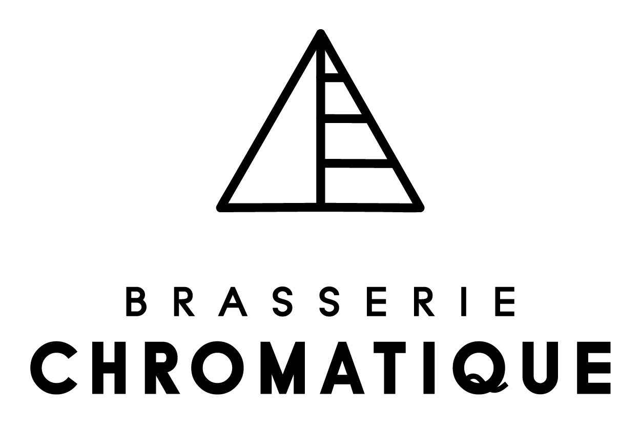 Logo brasserie chromatique triangle dessus